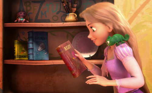 Los libros de Rapunzel