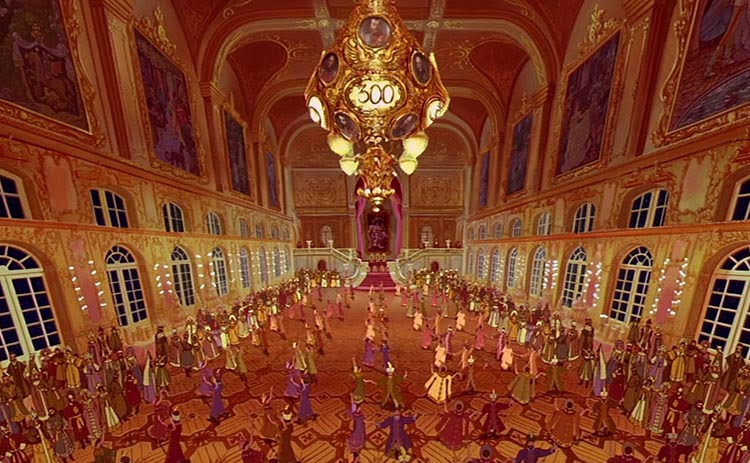 Fiesta en la palacio de Catalina