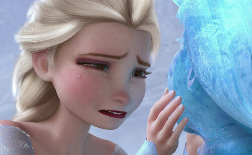 Las lágrimas de la reina Elsa